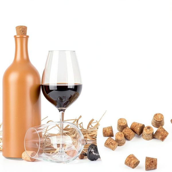 Klfte Cork Stoppers Natural Material Conical Design Wine-4