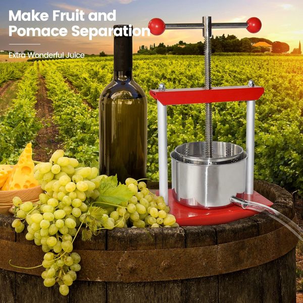 SQUEEZE master Manual Fruit Press Stainless Steel Juice-6