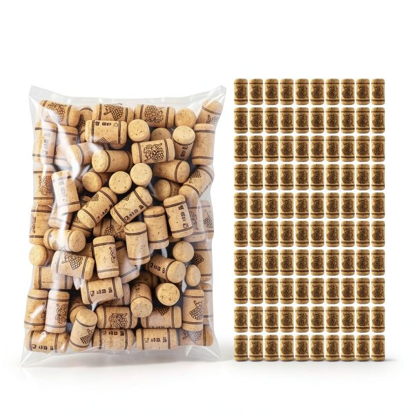 FastRack Natural Wine Corks #8 100pcs-1
