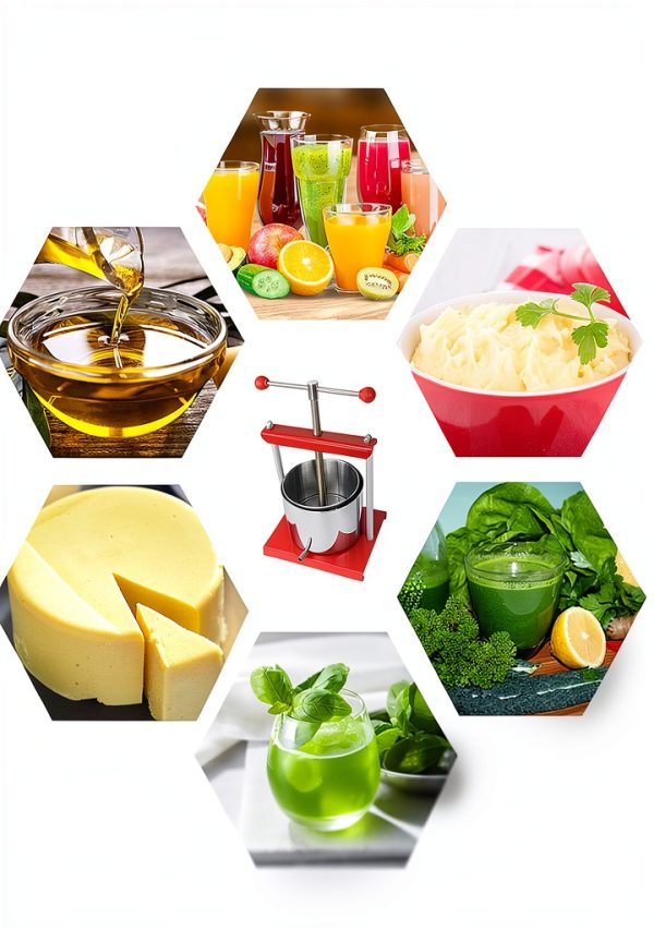 SQUEEZE master Manual Fruit Press Stainless Steel Portable-1