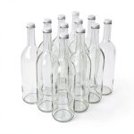 FastRack Wine Bottles 750ml Clear Glass Screw Top Homebrew-0