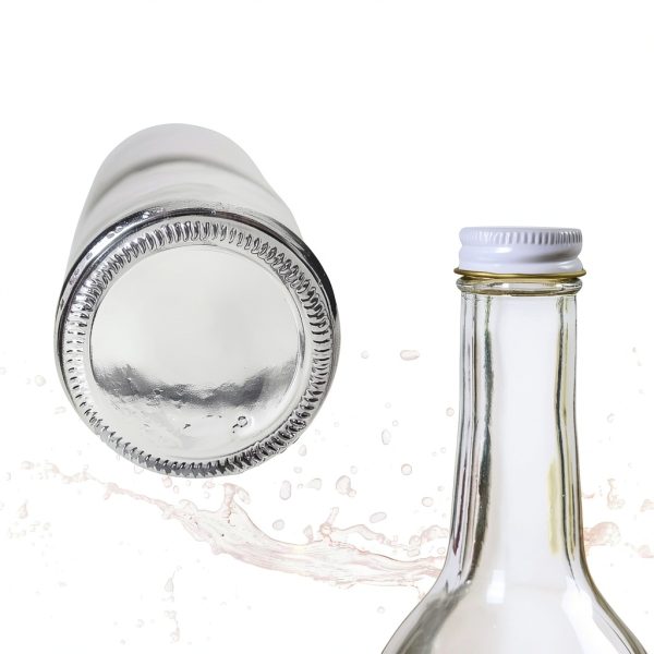 FastRack Clear Glass Wine Bottles 750ml-2