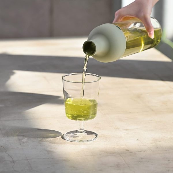 HARIO Cold Brew Bottle Heat Resistant Glass Smoky Green-4