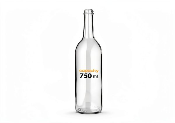FastRack Clear Glass Wine Bottles 750ml-3