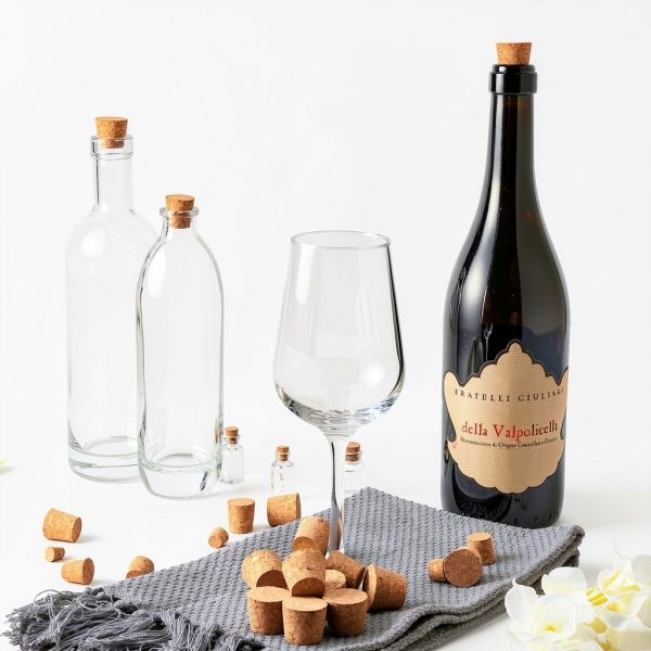 Cork Wine Bottle Stoppers Jetec Conical Design-2