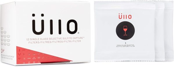 Ullo Wine Filters White Modern Disposable Sulfite Remover-2
