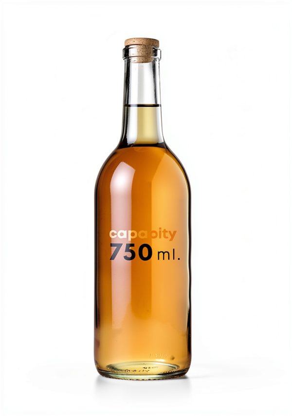 FastRack Clear Glass Wine Bottles 750ml Bordeaux-2