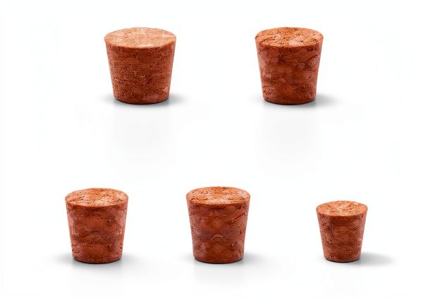 Klfte Cork Stoppers Natural Material Conical Design Wine-1