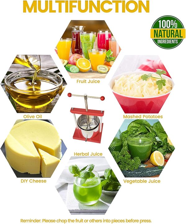 SQUEEZE master Manual Fruit Press Stainless Steel Juice-1