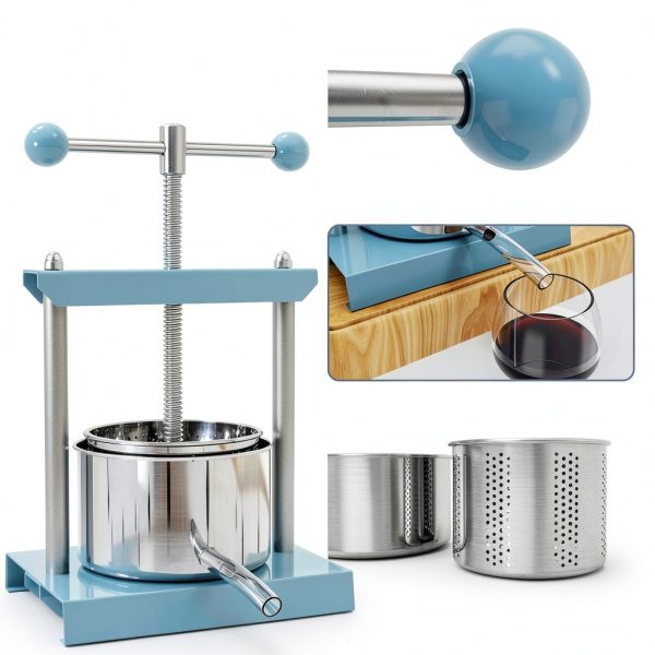 SQUEEZE master Manual Juicer Stainless Steel Quiet Motor-2
