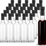 Potchen Plastic Wine Bottles Black Reusable Leak Proof-0