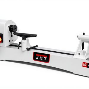 WMH Tool Group Benchtop Lathe JWL-1440VS White 1HP Speed 360°-0