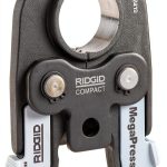 RIDGID 48433 Compact Battery Powered Pipe Wrench 1/2" Steel Jaw Tool-0