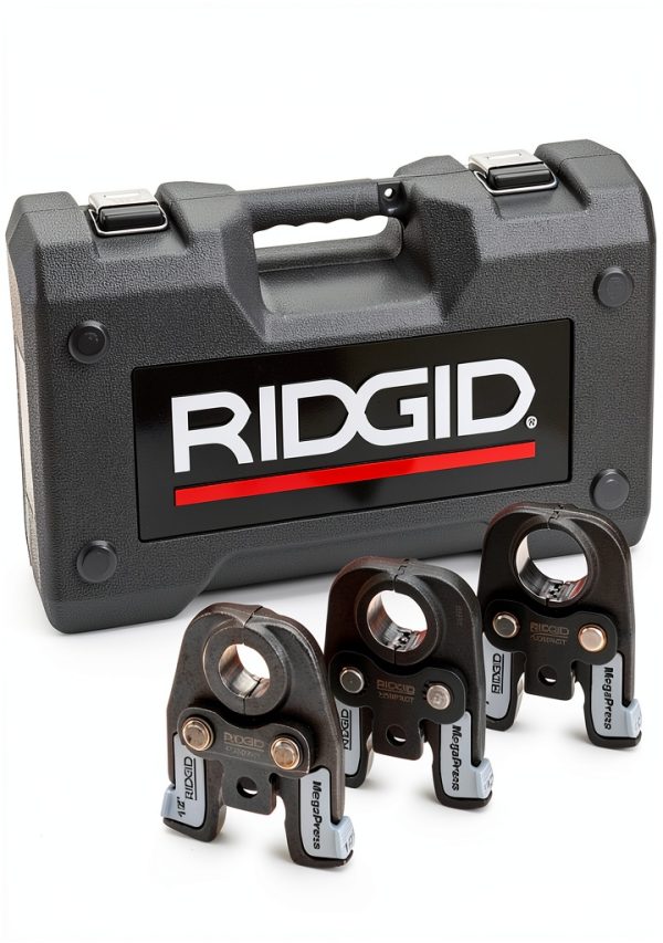 RIDGID 48433 Compact Battery Powered Pipe Wrench 1/2" Steel Jaw Tool-8