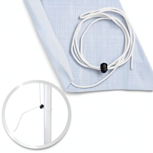 Carport Replacement Canopy 10x20 BenefitUSA White Waterproof PE Tarp-8