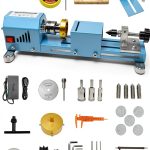 ONETUON Mini Wood Lathe 24V 96W 7 Speed Multi-Purpose with Accessories-0