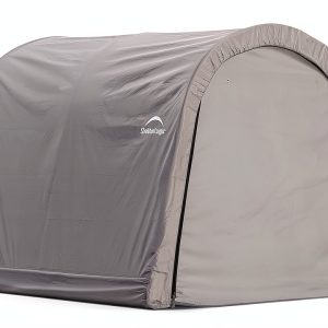 Shed-in-a-Box 10x10x8 ft Replacement Cover Kit Round 7 oz Gray-0