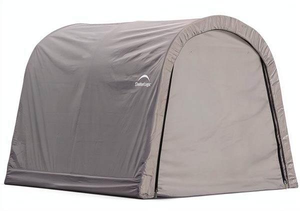 Shed-in-a-Box 10x10x8 ft Replacement Cover Kit Round 7 oz Gray-0