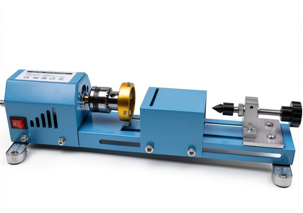 ONETUON Mini Wood Lathe 24V 96W 7 Speed Multi-Purpose with Accessories-2