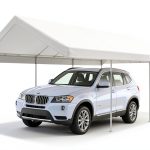 Carport Replacement Canopy 10x20 BenefitUSA White Waterproof PE Tarp-0