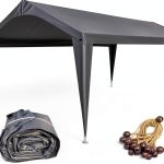 Carport Cover Sunnyglade 10x20 ft Top Canopy Dark Grey-0