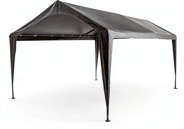 Carport Cover Sunnyglade 10x20 ft Top Canopy Dark Grey-6