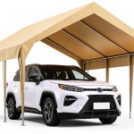 Heavy Duty Carport Canopy 13x20FT PeakPursuit Portable UV Waterproof-0